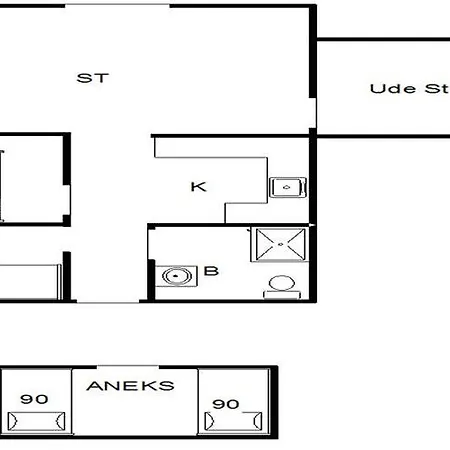 Feriehus 4 Person In Fanø